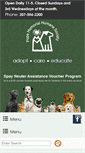 Mobile Screenshot of humanesocietyofknoxcounty.org